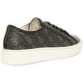 thumbnail image 3 of Guess Vice Men's Lace Up 4G Logo Print Synthetic Trainers In Coal Size 8.5, 3 of 6