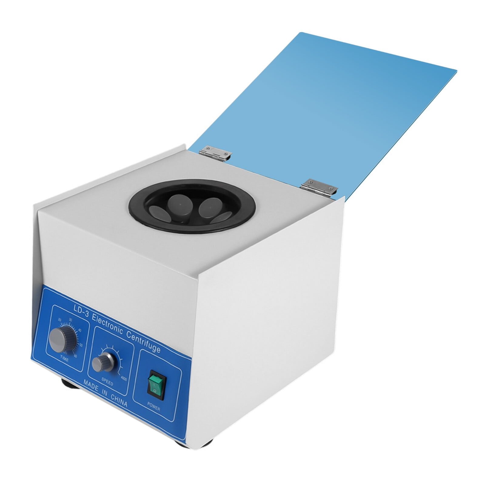 6*50ml LD-3 Desktop Electric Benchtop Centrifuge Lab Medical Practice 4000rpm with Timer 110V