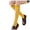 Yellow, variant on JeashCHAT Women Fashion Plaid Ladies Cotton Middle Tube Socks Stockings Calf socks