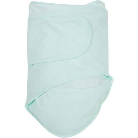 UPC: 0713757525619 | Miracle Blanket Baby Sleep Wearable Swaddle Wrap for Newborn Infant Boy or Girl 0-3 Months – Mint Green solid color with Green Trim