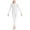 G171-White, variant on hengsof Girls Unitards Gymnastics Long Sleeves Full Body Toddler Ballet Leotards for Kids Costumes