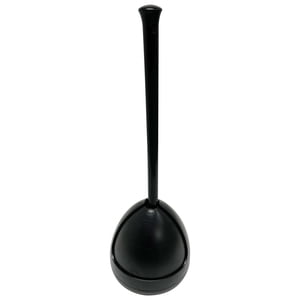 PlumbCraft Toilet Plunger with Twist Caddy Storage Holder