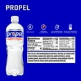 Propel, Peach, Zero Calorie Water Beverage with Electrolytes & Vitamins ...