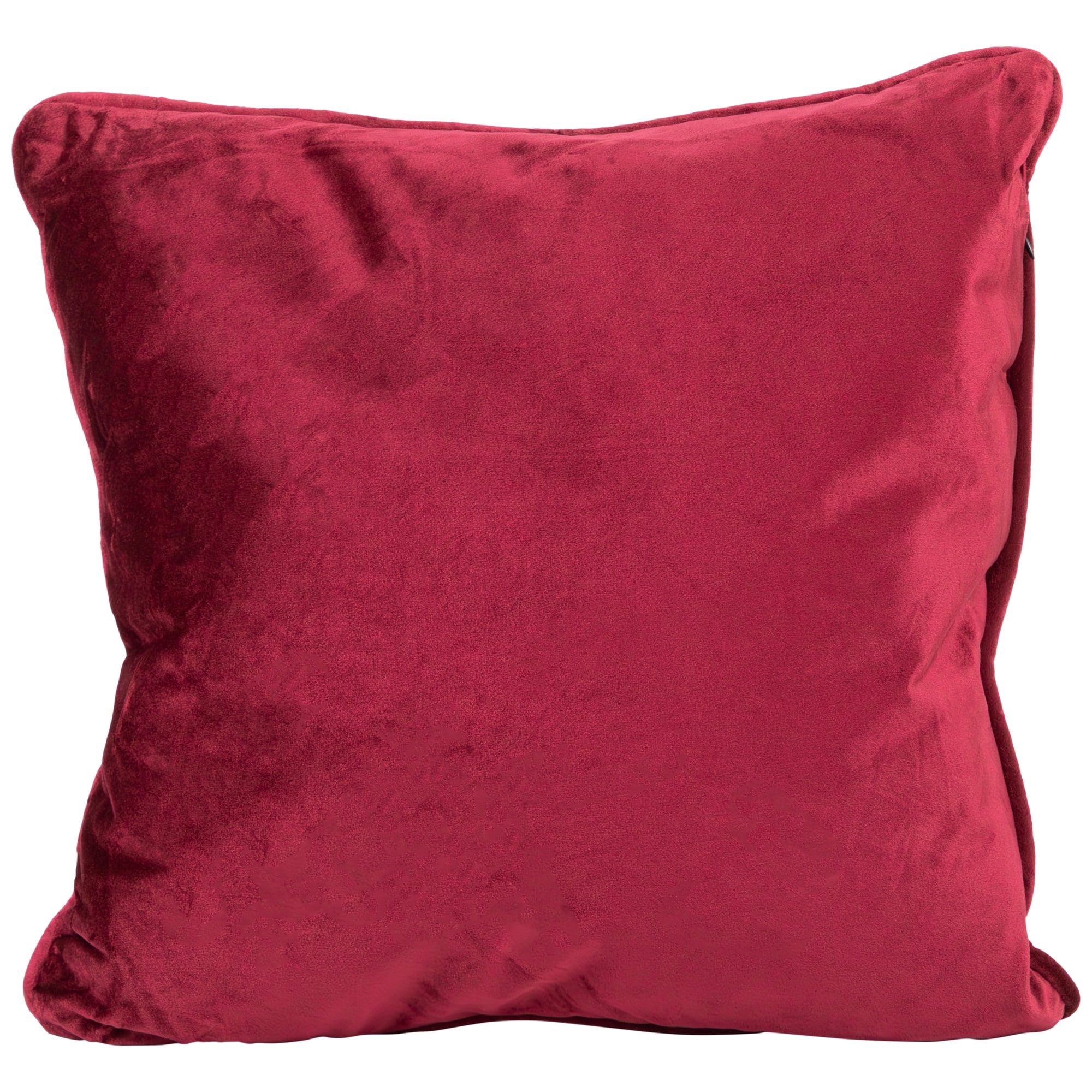 Red velvet lumbar pillow hotsell
