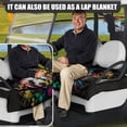 thumbnail image 5 of Whosucclay Panda Gaze Golf Cart Seat Cover, Breathable Soft Towel Blanket for Most 2‑Seat Golf Carts Wear-Resistant Golf Cart Seat Cover Blanket, 52.36"x 32.28", 5 of 7