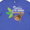 thumbnail image 4 of Inktastic Nani Little Monkey Grandchild Gift Youth T-Shirt, 4 of 5
