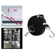 thumbnail image 3 of Cuerdas elásticas , correas elásticas para equipaje con ganchos, equipaje de cuerda resistente, lona, , barco, , , Negro 0, Negro 0 DYNWAVEMX Cordón elástico plano, 3 of 8