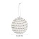 thumbnail image 1 of Adornos de bolas de Navidad blancas, caja de regalo de espuma, colgante de árbol de Navidad, decoración de fiesta en casa de Año Nuevo 2025, suministros de Navidad 2024, 1 of 5