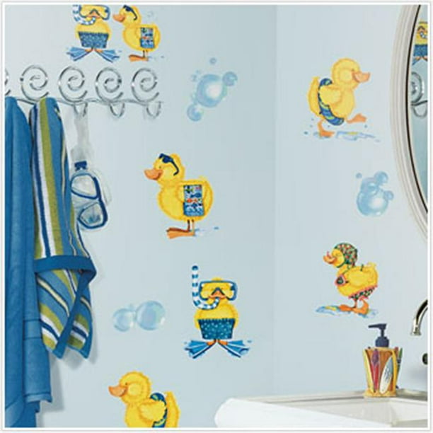 Bubble Bath Peel & Stick Appliques