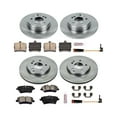 thumbnail image 3 of Power Stop Front and Rear Stock Replacement Brake Pad and Rotor Kit KOE6746, 3 of 8