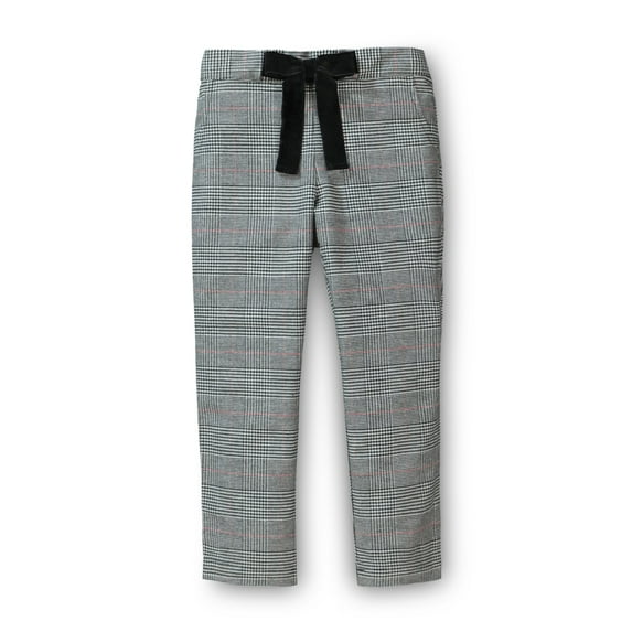 Hope & Henry Girls' Straight Dressy Pant with Bow