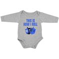 thumbnail image 4 of Unique Baby Boys This Is How I Roll Hanukkah Layette Set Cap (12 Months), 4 of 5