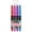 Berry, variant on Zebra Fuente - Disposable Fountain Pen - 1.0mm Fine Nib 0.6mm Line Width - Wallet of 4 - Pink