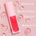 thumbnail image 5 of FKSESG 6 Color Fruit Flavor Temperature Changing Lip Glaze Lip Gloss 6 Packs Moisturizing Lipstick Lipstick 12ml, 5 of 9