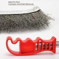 thumbnail image 2 of 2 Brosses en Fil d'Acier, Laiton, Métal, 1 Brosse en Acier Inoxydable, 1 Brosse en Laiton, Nettoyeur de Résidus de Soudure, Brosse à Récurer la Rouille, 233mm, 2 of 5