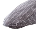 thumbnail image 3 of Sombrero de formal para Sombrero de clásico ligero Elástico para hombre Sombrero de bebé Gorra de conductor Hombres Sombrero , Raya gris L Yotijar  Boina clásica, 3 of 3