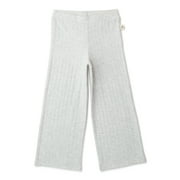 easy-peasy Baby and Toddler Girl Ribbed Pant, Sizes 12 Months-5T