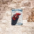 thumbnail image 6 of Noete Funny Farm Chicken Metal Tin Signs 8x12 Inch Vintage Chicken Coop Retro Decor for Country Cottage, Kitchen, Barn & Garden, 6 of 8