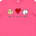 thumbnail image 4 of Inktastic Peace Love Westies Youth T-Shirt, 4 of 5