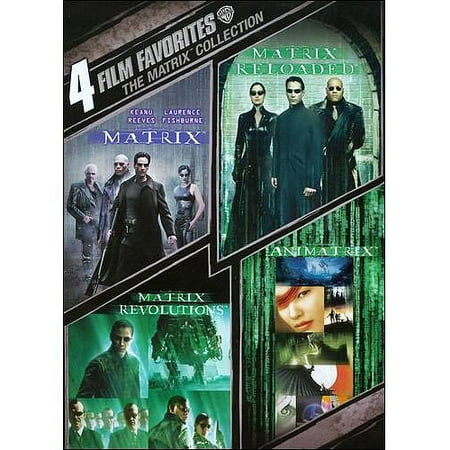 4 Film Favorites: Matrix Collection - The Matrix / The Matrix Reloaded / The Matrix Revolutions / The Animatrix (Widescreen)