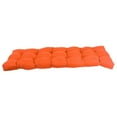 thumbnail image 3 of Blazing Needles 60-inch by 19-inch Tufted Solid Microsuede Bench Cushion, 3 of 3