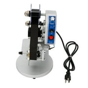 Fichiouy Manual Hot Foil Stamping Machine 1-3 Row Ribbon Coding Batch Date Code Printer