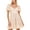 Peach/White, variant on Speechless Womens Juniors Puff Sleeve Short Mini Dress