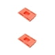thumbnail image 3 of Caja de almacenamiento autoadhesiva Wosthever para escritorio Naranja 2Conjunto, 3 of 6