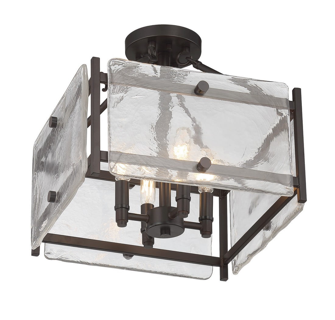 Savoy House Glenwood by Brian Thomas Ceiling Light in English Bronze - 6-3042-4-13