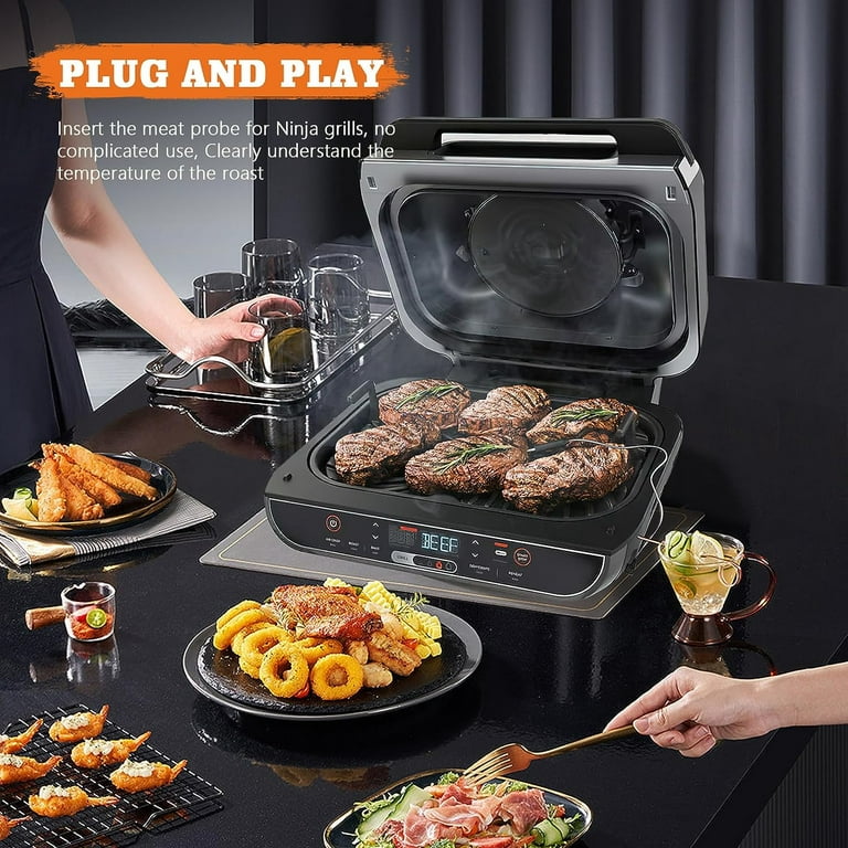 Ninja Foodi Smart XL 6-in-1 Indoor Grill & Air Fryer w/Dual Temp Probe