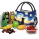 thumbnail image 3 of Fotbe Cat Under Starry Skies Bolsa Térmica Portátil con Estampado, Bolsa de Entrega de Alimentos Aislada, Bolsa Reutilizable de Gran Capacidad para Comidas y Supermercado, 3 of 6