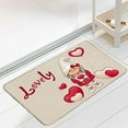 thumbnail image 6 of Taotanxi Valentines Day Door Mat Valentines Welcome Mats Outdoor For Front Door Valentine Gnomes Love Hearts Gifts Non Slip Doormat Indoor Entryway Floor Rug For Outsi, 6 of 8
