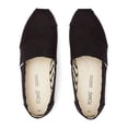 thumbnail image 4 of Zapatos TOMS Alpargata Loafer Negra Algodón Reciclado 14, 4 of 6