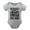 gray-style-1, variant on Caution I Have A Crazy Uncle Not Afraid to Use Him Baby Bodysuit Cute Newborn Romper Clothes Black-style 6months
