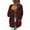 Burgundy, variant on Odeerbi Faux Furry Cardigan Sweaters For Women Fall Winter Plus Size Sweater 2025 Casual Plush Sweater Outerwear Buttons Coat with Pockets Beige
