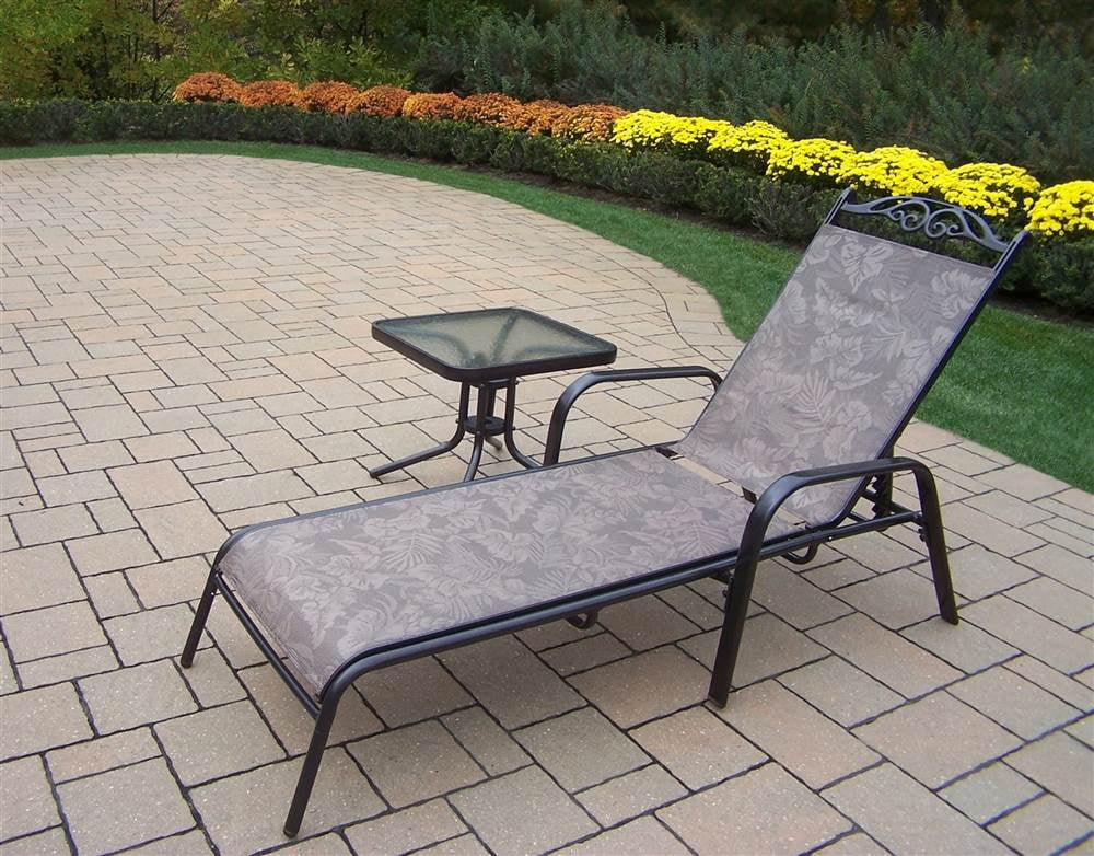 Oakland Living Cascade Sling Chaise Lounge