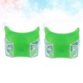 thumbnail image 2 of EeaseCA 2 PCS LED Front Light Silicone Bike Rear Light Tail Lamp Waterproof Cycling Flash Safety Light MTB Accessories (Green), 2 of 7