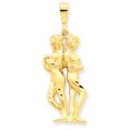 thumbnail image 1 of Charme du Zodiaque Gemini en Or Jaune 14K, 1 of 2