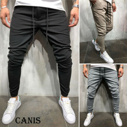 slim jogging pants mens