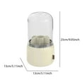 thumbnail image 2 of CNKOO Makeup Brush Holder Organizer With Lid 360 Rotation Brushes Organizer For Vanity, 2 of 13