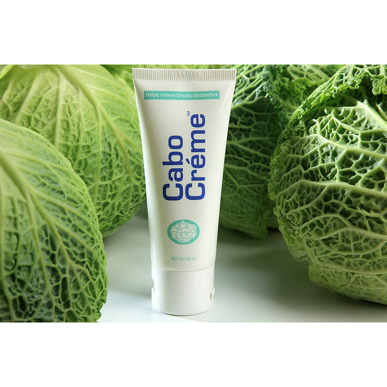 CaboCréme Cabbage Breast Cream for Engorgement, Breastfeeding, Weaning  Support, and Suppression of Breast Milk | OB-GYN Created, Breastfeeding  Mother