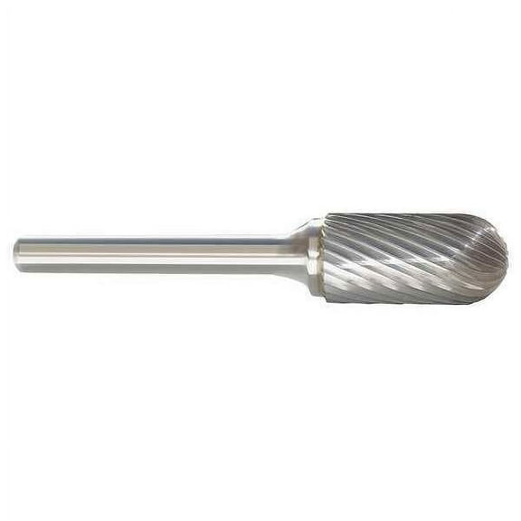 Manufacturer Varies Carbide Bur,Radius End,1/4 In,1/4 Shank 310-001071C