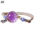 thumbnail image 2 of Bracelet Gypsophile Séché Ajustable Simple Bracelet Fleur Séchée Charme, 2 of 10