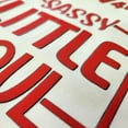 thumbnail image 3 of HTV4U BoldFlex Heat Transfer Vinyl (Red with Black, 20" x 3 Yards) - 700 Micron Thick Bold Dimension with Flair to Craft, Heat Press, Transfer, Iron on Vinyl for Shirts and Garments, 3 of 3