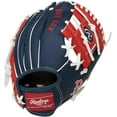 thumbnail image 3 of Rawlings Boston Red Sox MLB Licensed 10" Youth Boy's Baseball Glove Right Hand Throw Navy/Red/White, 3 of 8