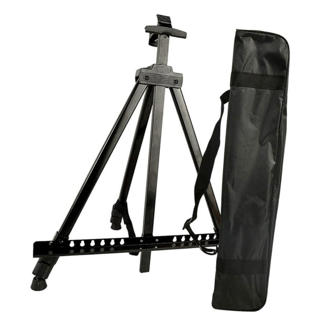 Caballete de exhibición con trípode, caballete plegable para pintar, lienzo, trípode, caballete para carteles de pie para tableros de arte, suelo,
