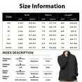 thumbnail image 3 of ChicHaven Women's Hooded Rain jacket Waterproof Lined Raincoat Windbreaker Great for Outdoor Trench Style and Travel Light Gray M, 3 of 5