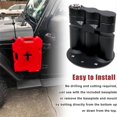 thumbnail image 4 of Pack Mount Lock, Locking Pack Mount with Backing Plate Base and 2 Keys, for Fuel Pack, Water Container, Storage Box, 4 of 5