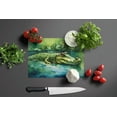 thumbnail image 2 of Crocodile Glass Cutting Board Large 12 in x 15 in, 2 of 5