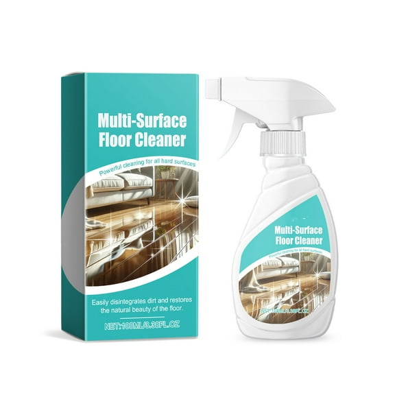 VWRXBZ Multi-Surface Floor Cleaner, Powerful Decontamination Restores Natural Shine, No Residue, 100ml, for All Hard Floors, Efficient Stain Removal & Quick Drying